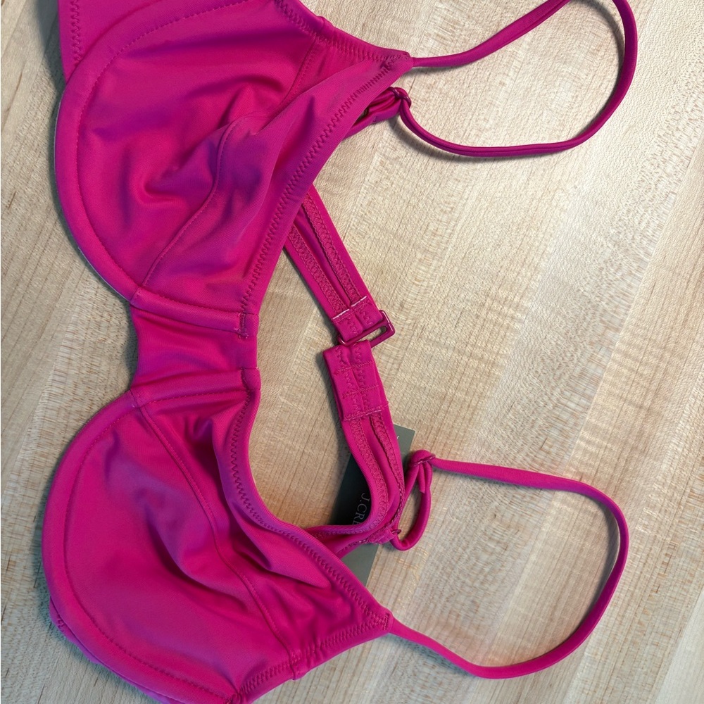 J. Crew Pink Bikini Top